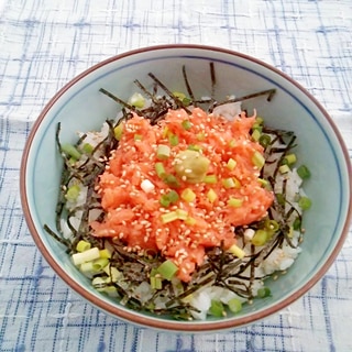 ☆トロサーモン丼☆